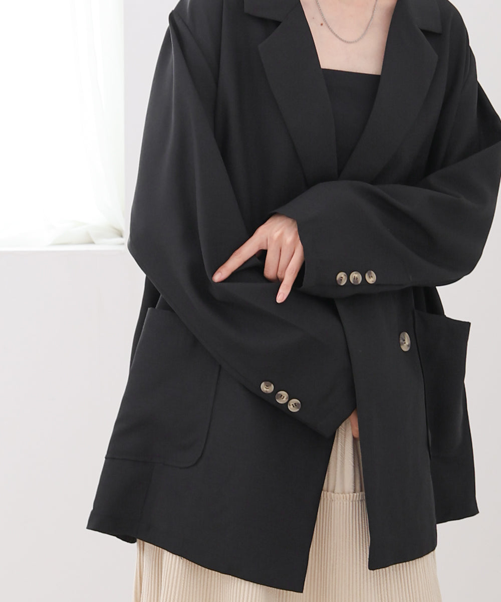 バックリボンダブルジャケット