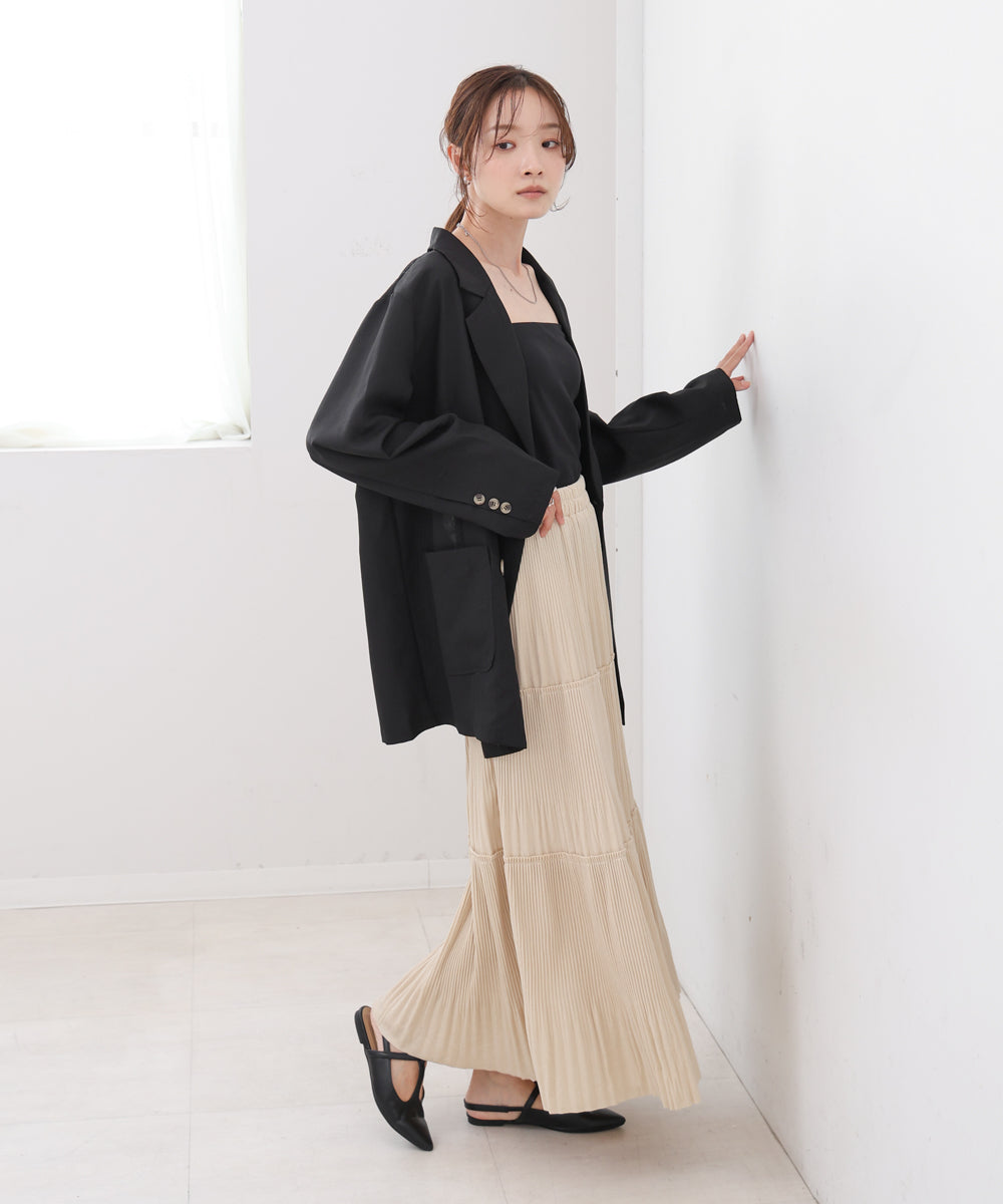 バックリボンダブルジャケット