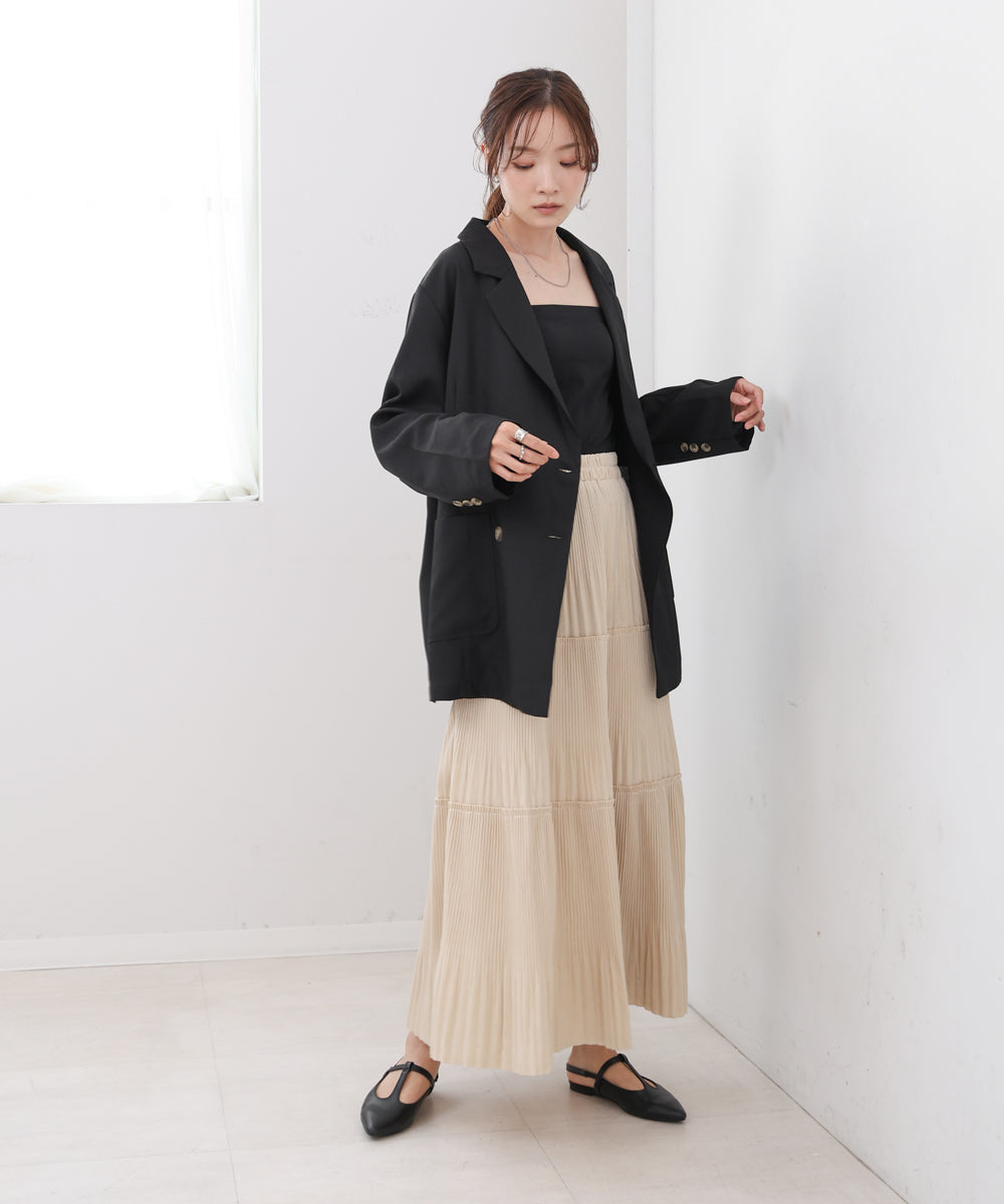 バックリボンダブルジャケット