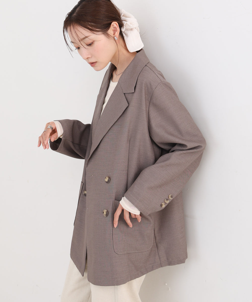 バックリボンダブルジャケット