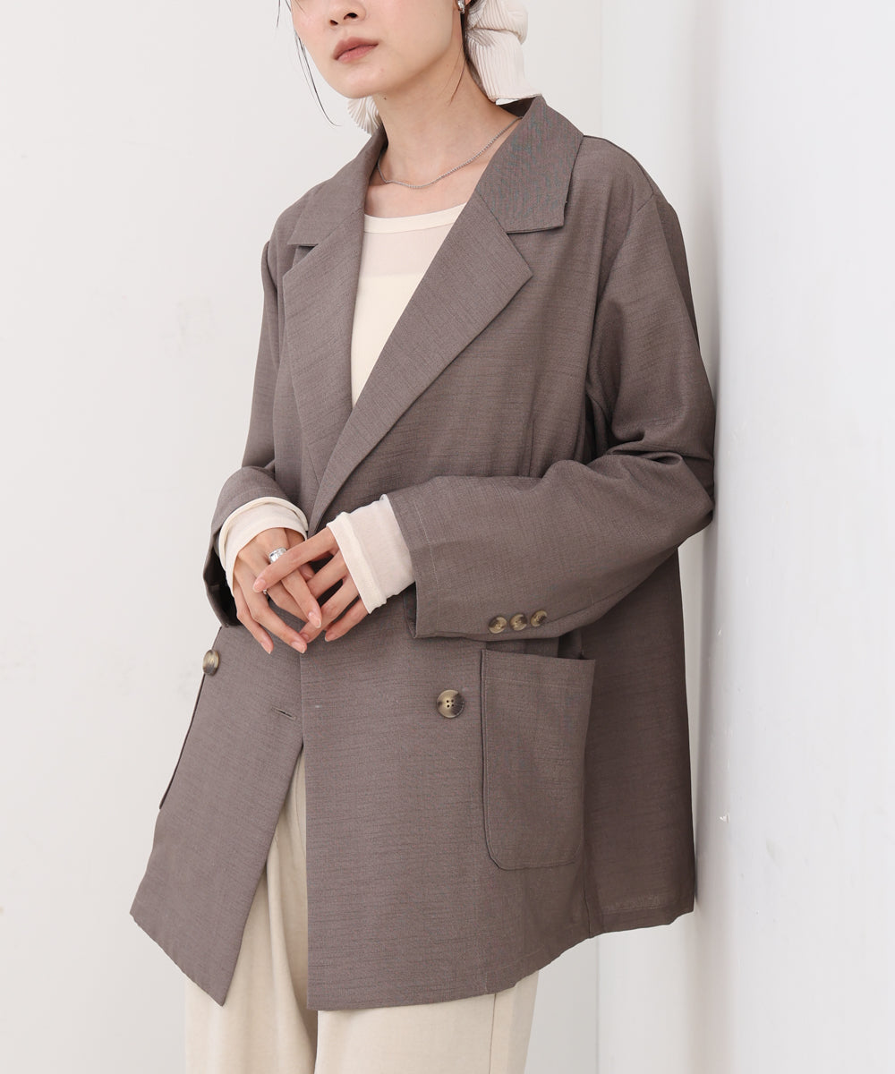 バックリボンダブルジャケット