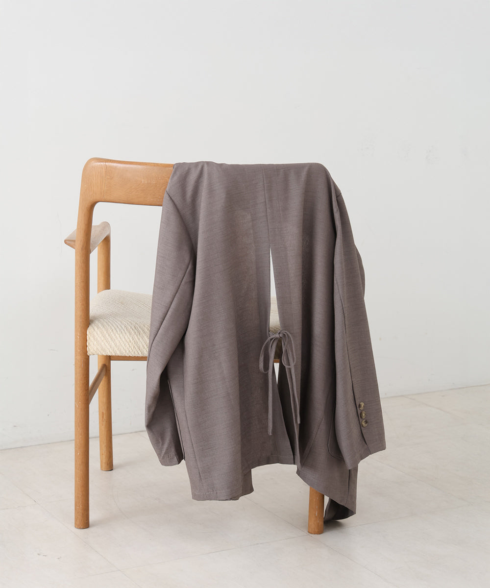 バックリボンダブルジャケット