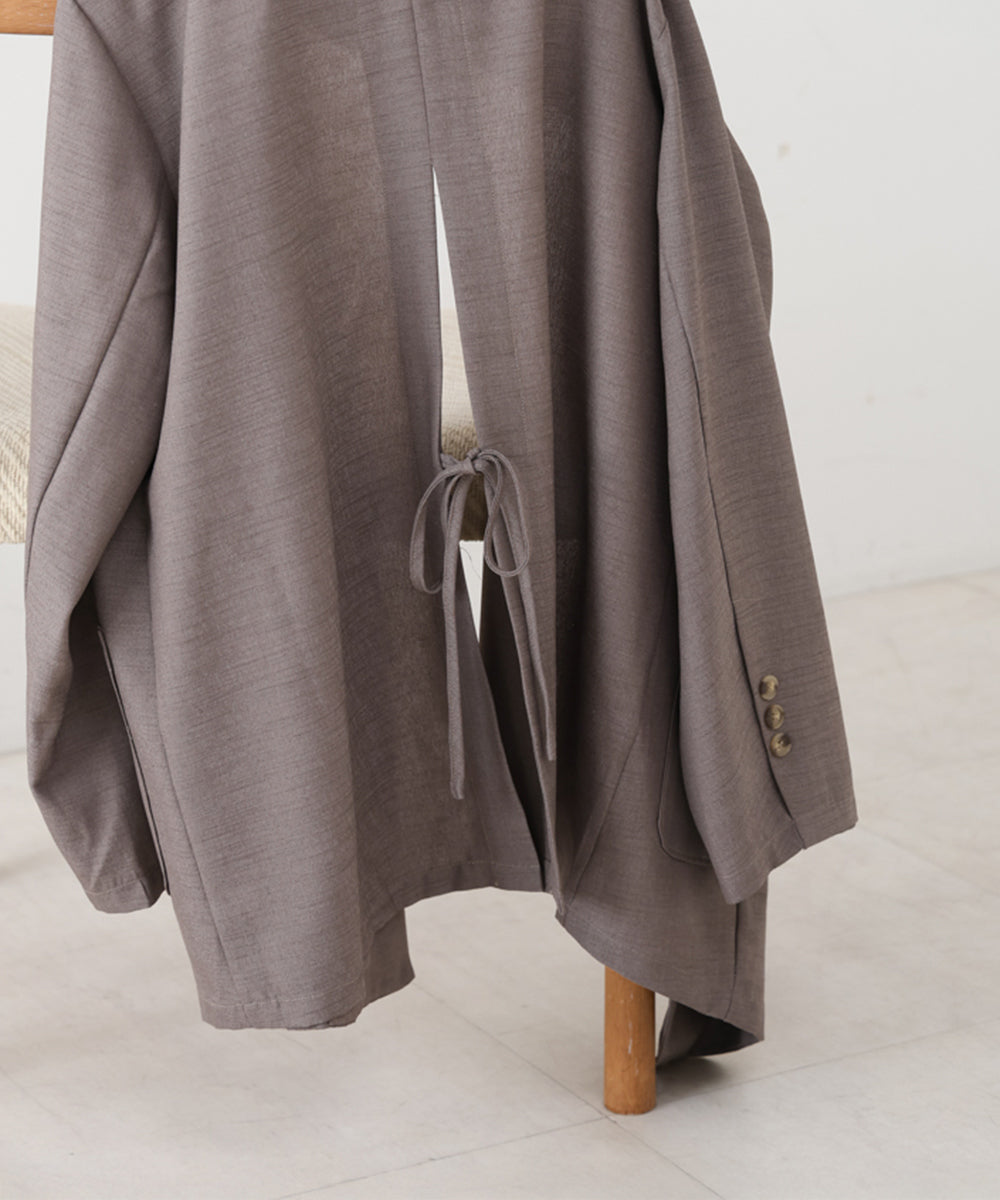 バックリボンダブルジャケット