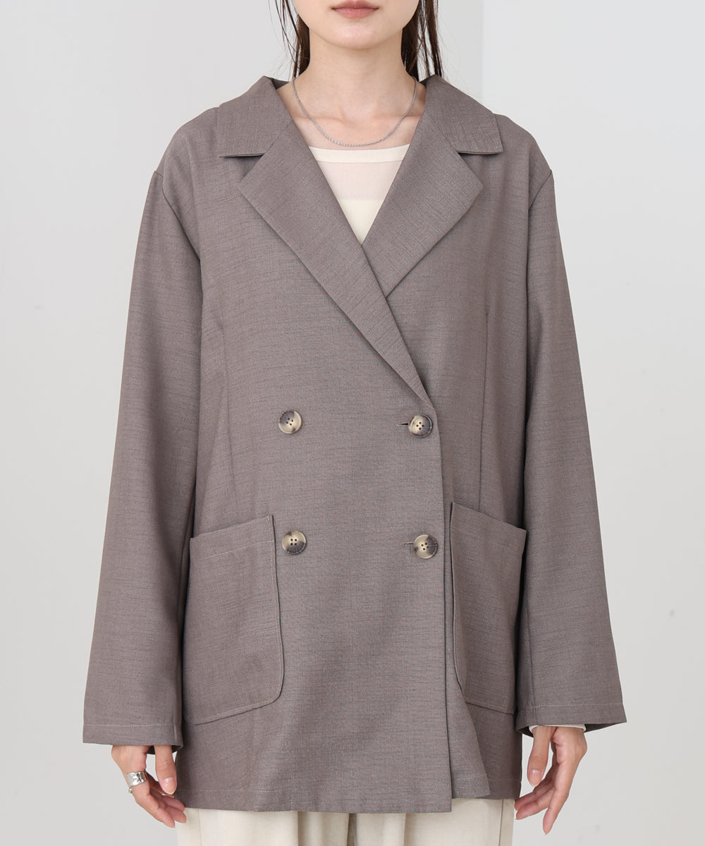 バックリボンダブルジャケット