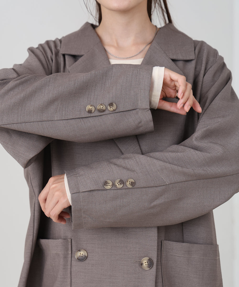 バックリボンダブルジャケット