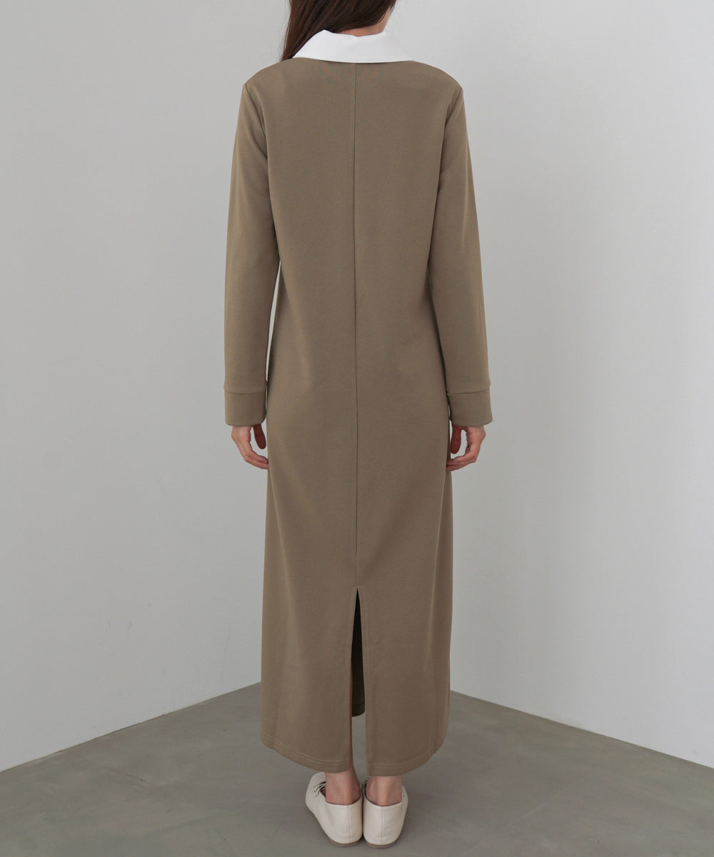 2WAYダブルカラーワンピース