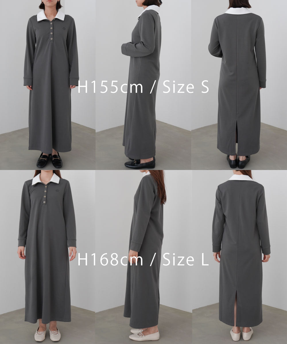 2WAYダブルカラーワンピース