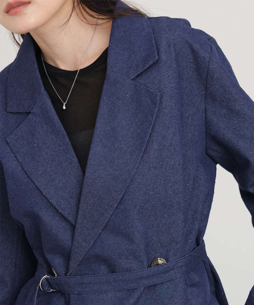 【セットアップ対応】ドットダメージテーラードジャケット