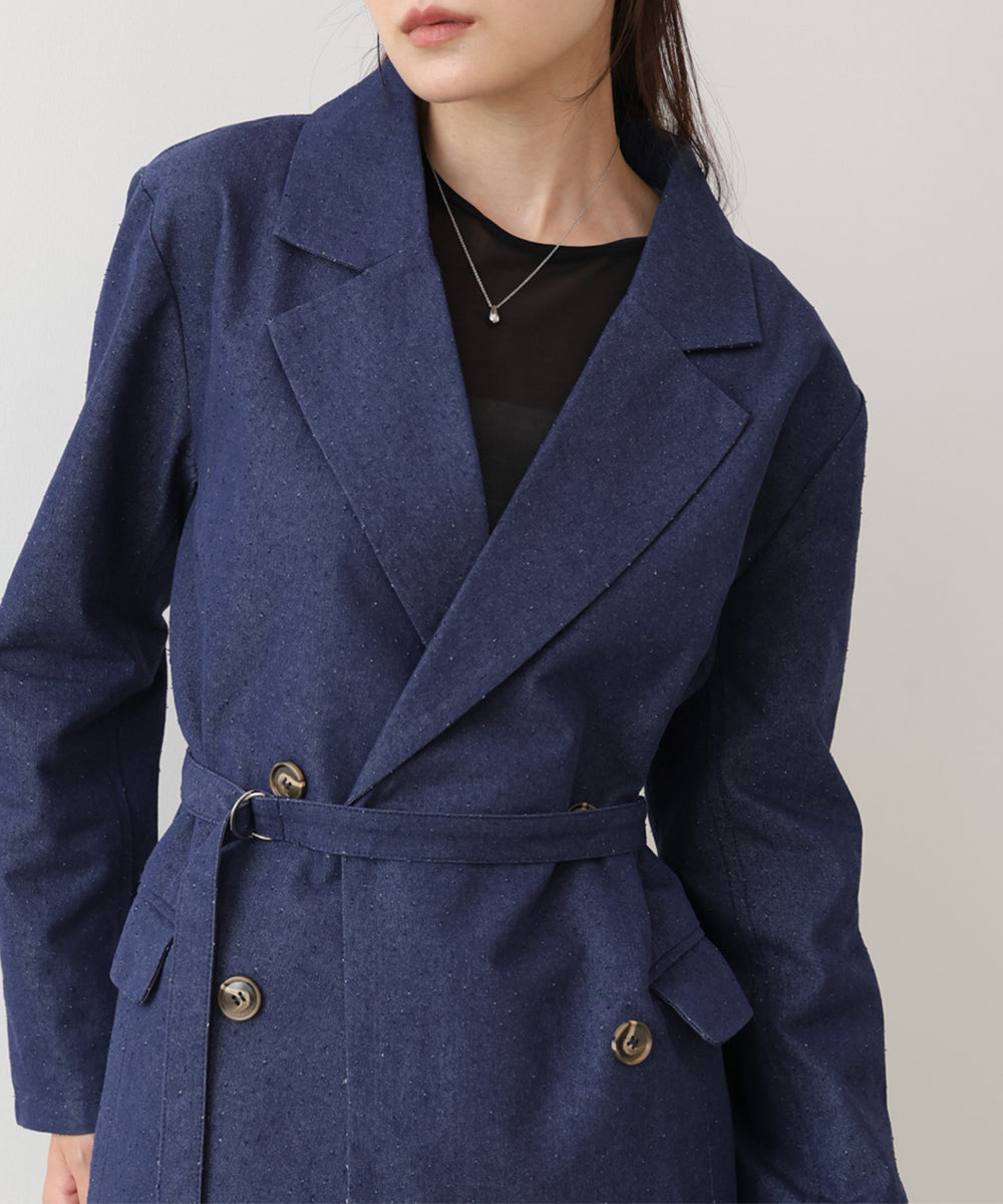 【セットアップ対応】ドットダメージテーラードジャケット