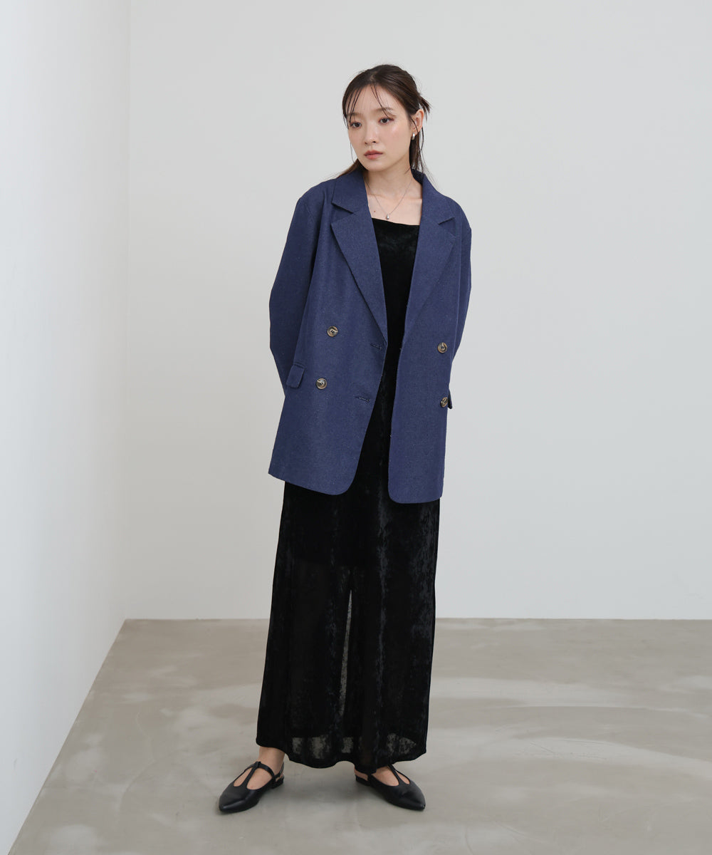 【セットアップ対応】ドットダメージテーラードジャケット