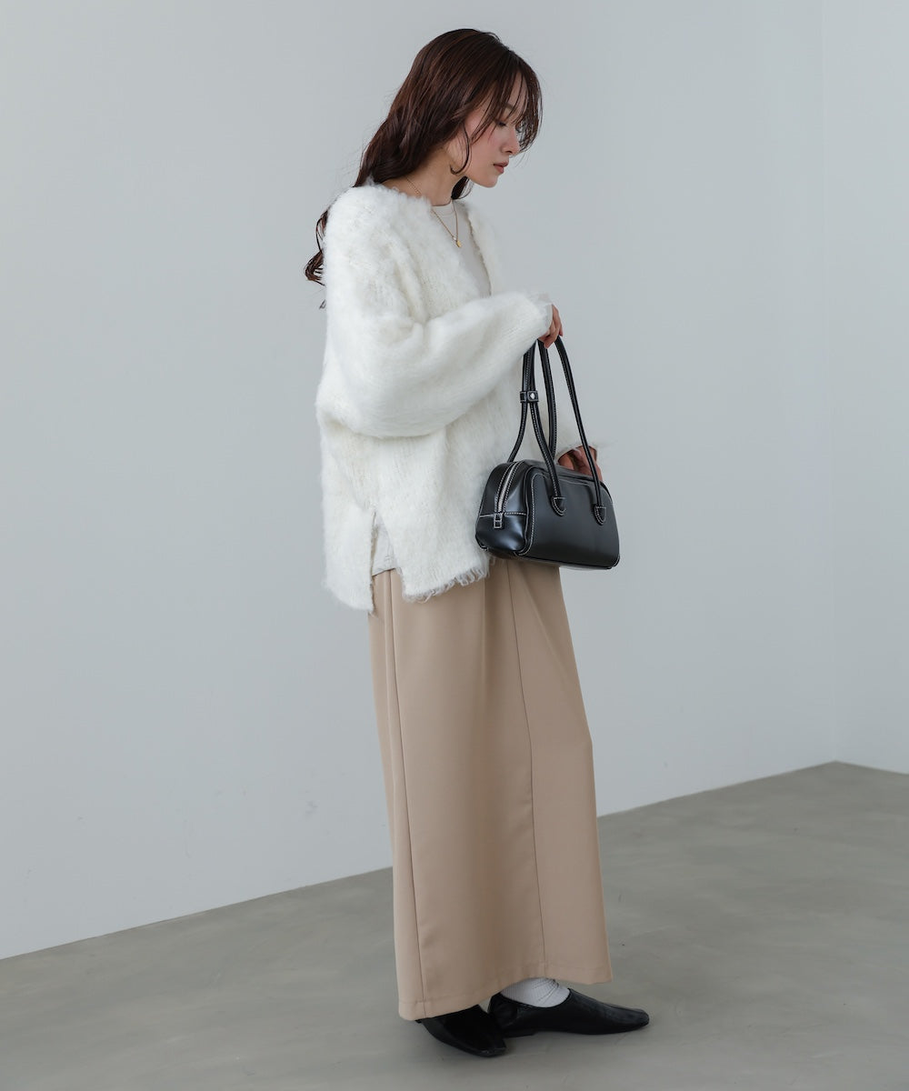 【S・Mサイズ展開】ツイルタイトロングスカート