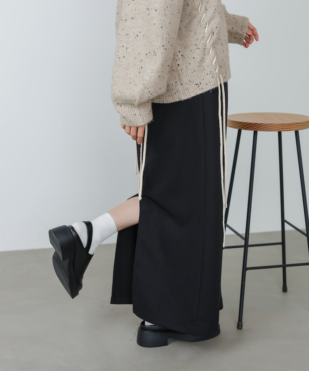 【S・Mサイズ展開】ツイルタイトロングスカート