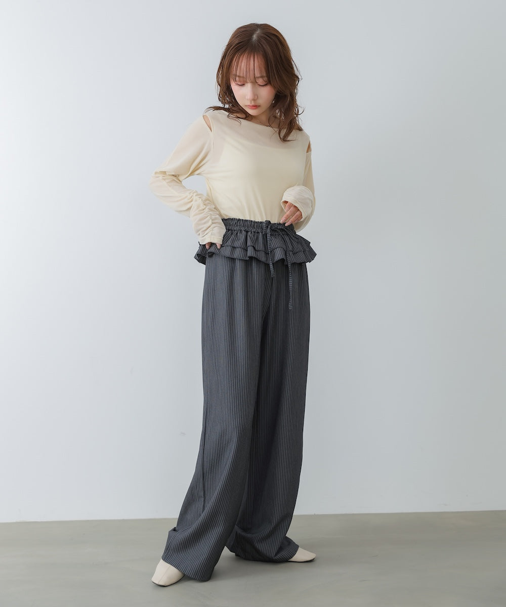 前後2WAYシアーベロアトップス