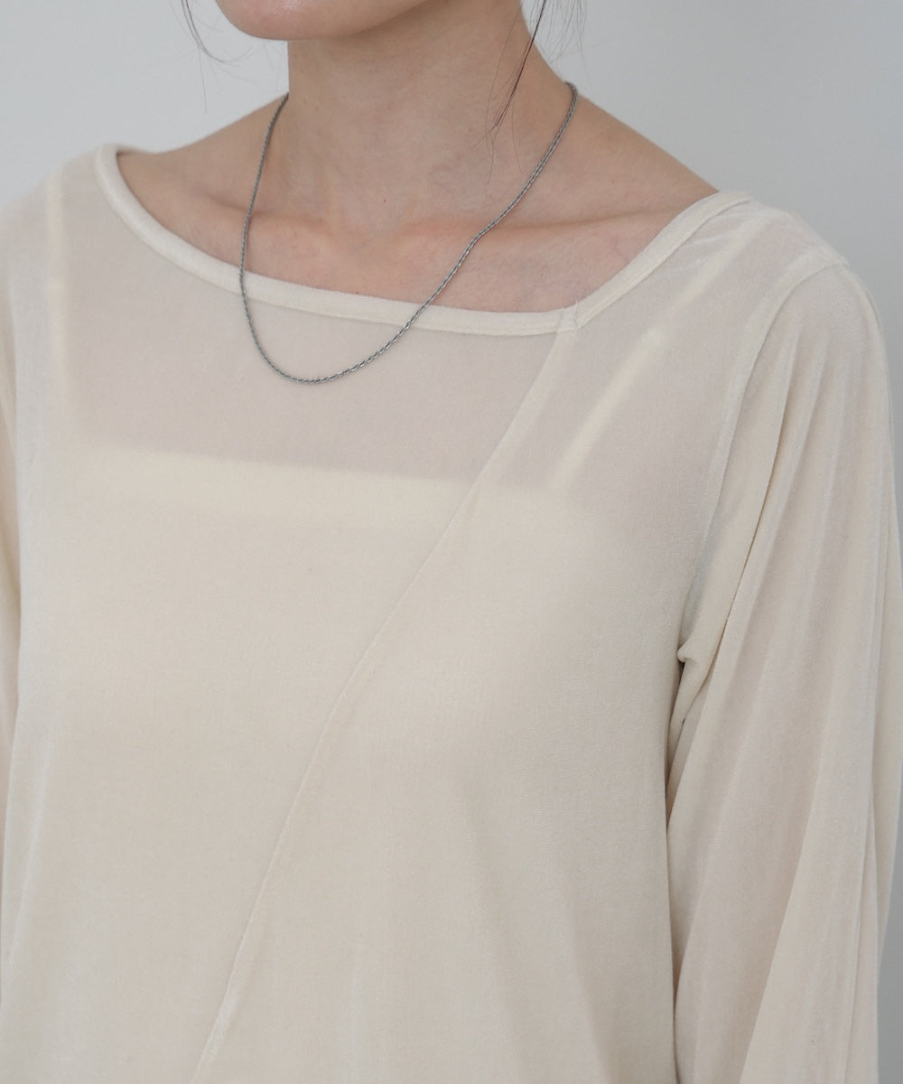 前後2WAYシアーベロアトップス