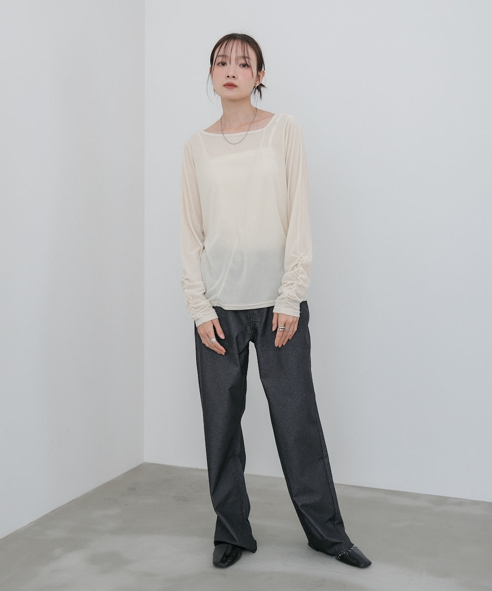 前後2WAYシアーベロアトップス