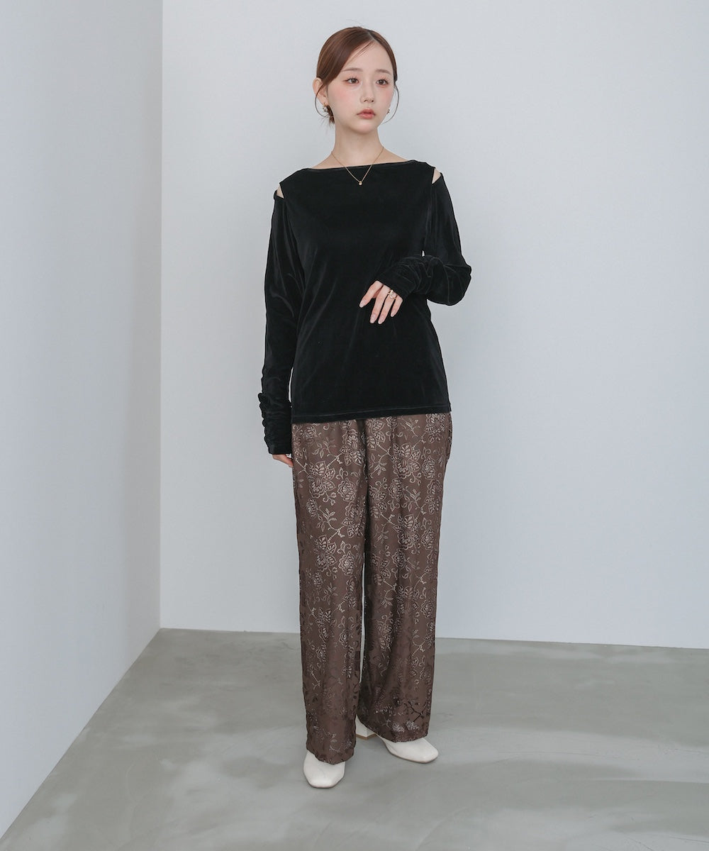 前後2WAYシアーベロアトップス