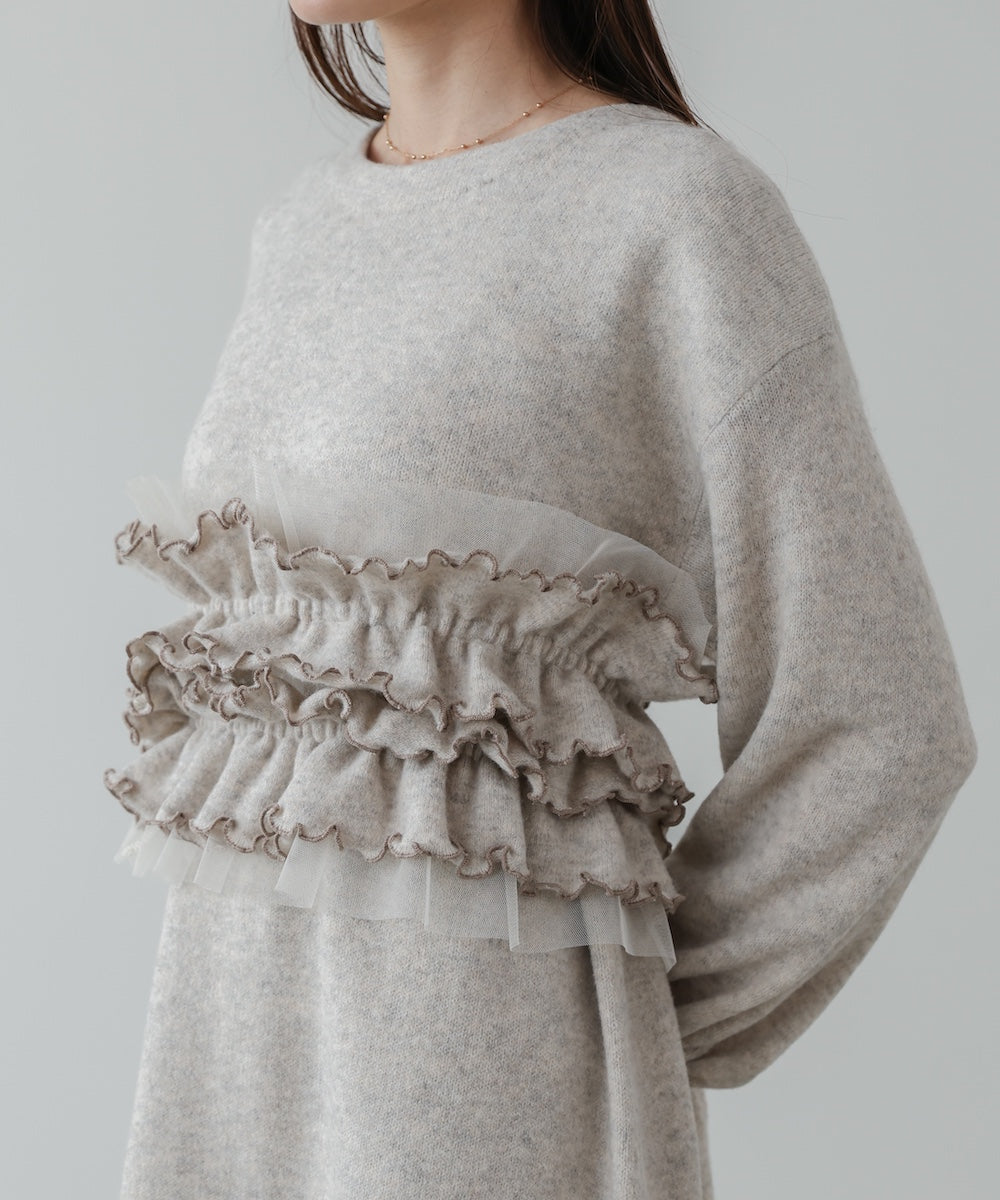 ビスチェセットニットワンピース