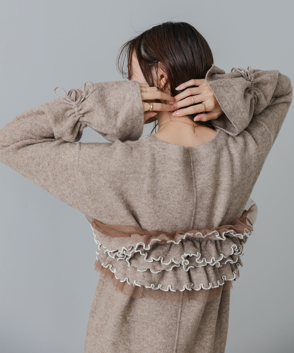 ビスチェセットニットワンピース