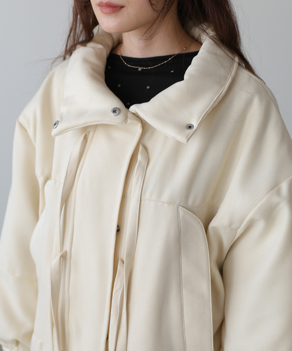 中綿フロントリボンモンスターコート