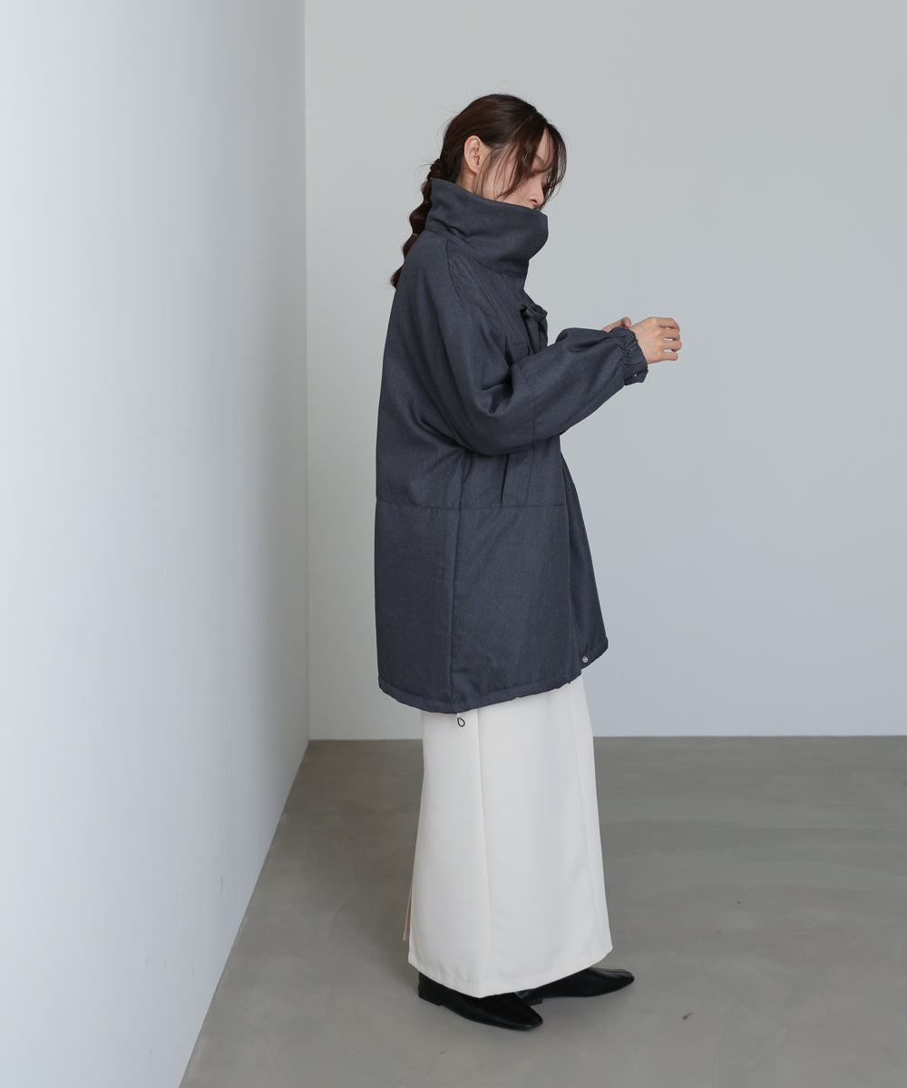 中綿フロントリボンモンスターコート