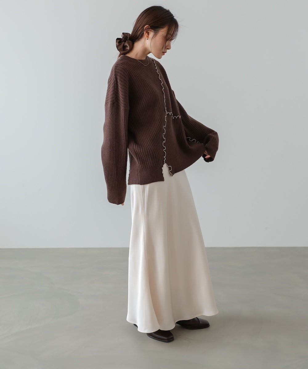 【セットアップ対応】ランダムメロウニットトップス