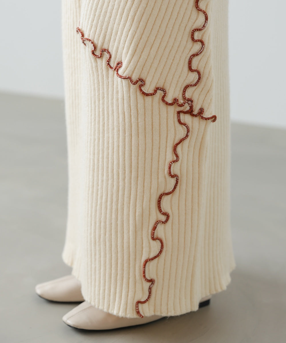 【セットアップ対応】ランダムメロウニットスカート