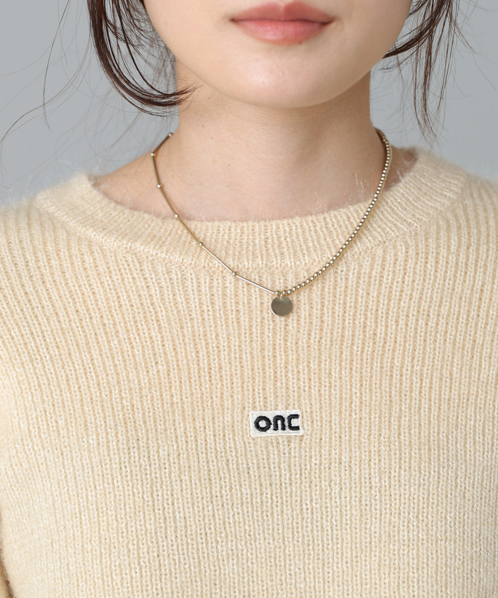 シャギーシャイニーニット