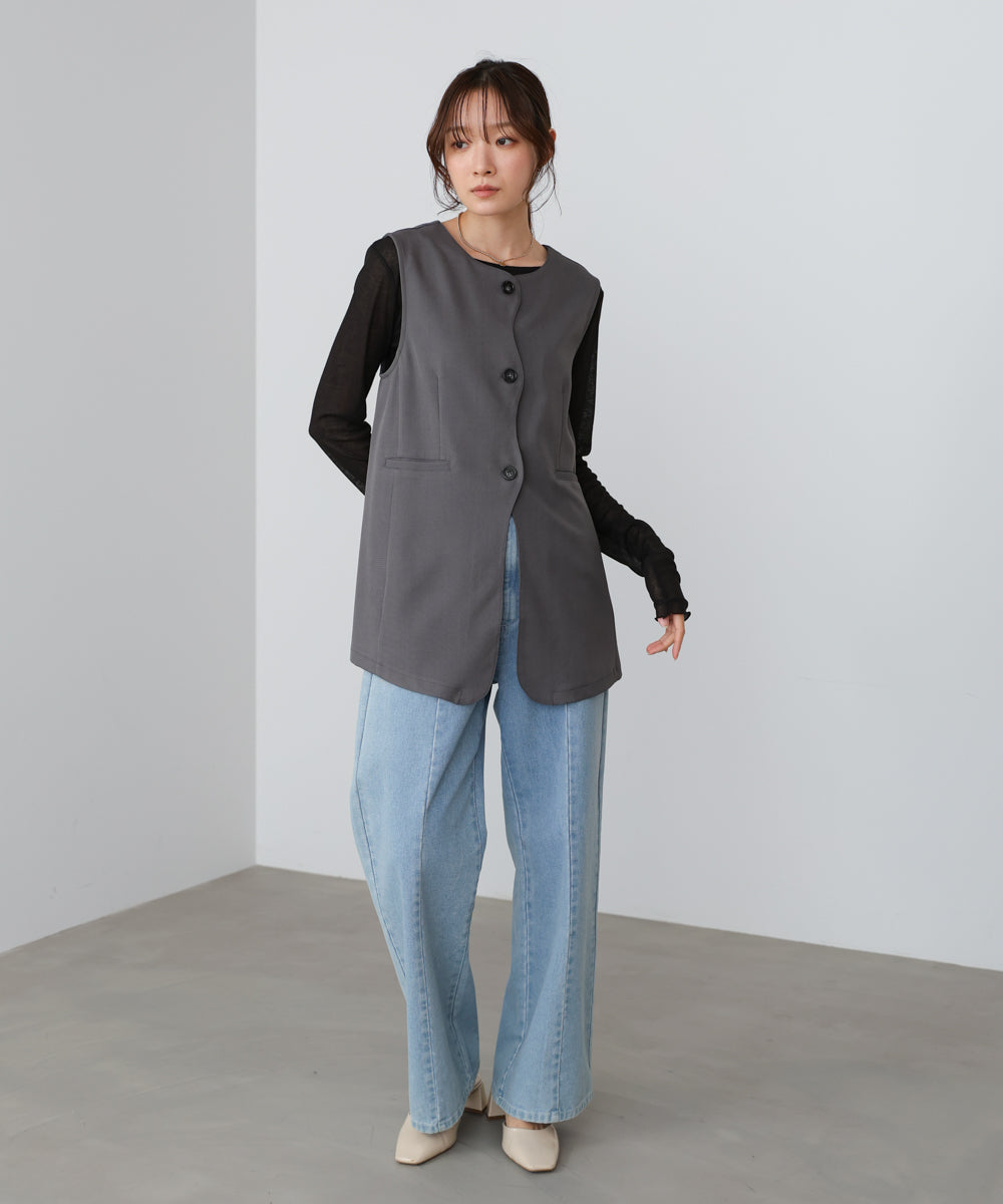 【スリーピース対応】ウェーブジレ【入卒にもおすすめ】