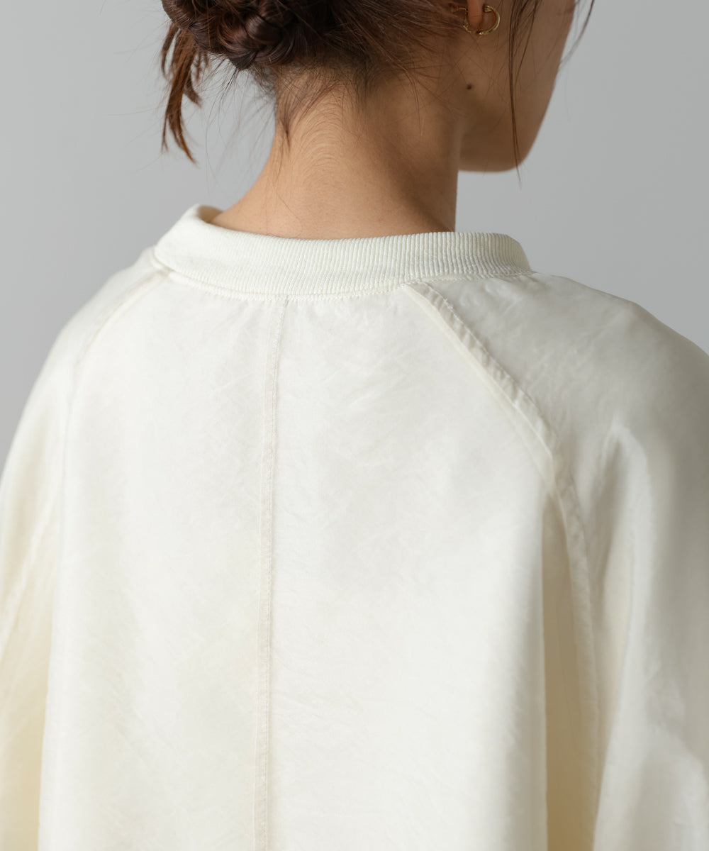 シアーレイヤード裏毛スウェット