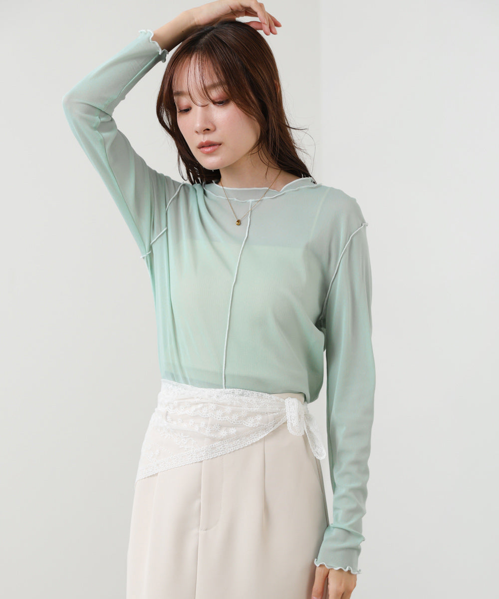 シアーメロートップス