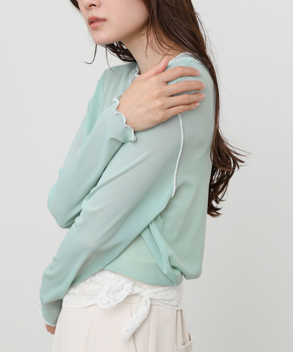 シアーメロートップス