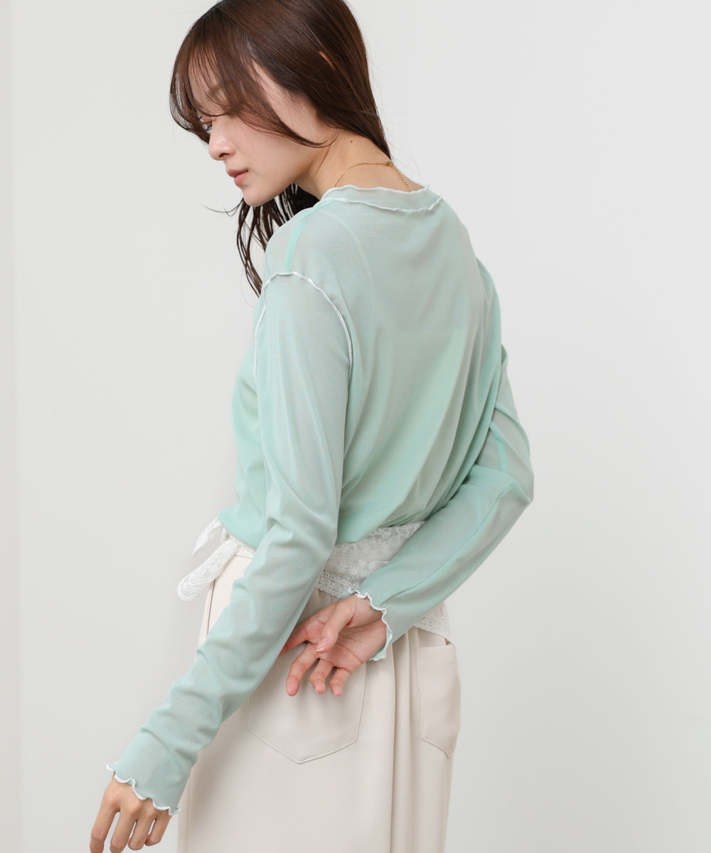 シアーメロートップス