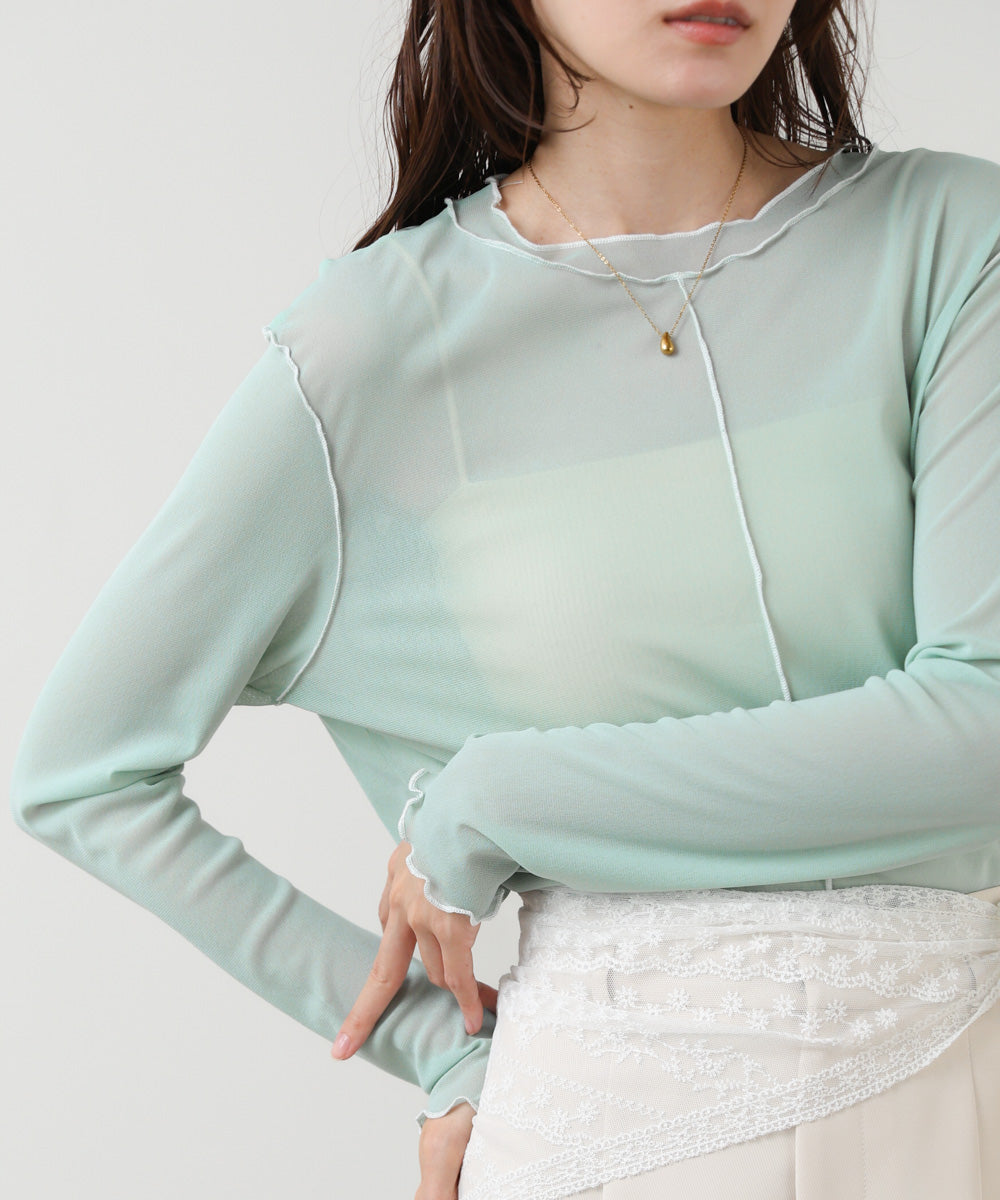 シアーメロートップス