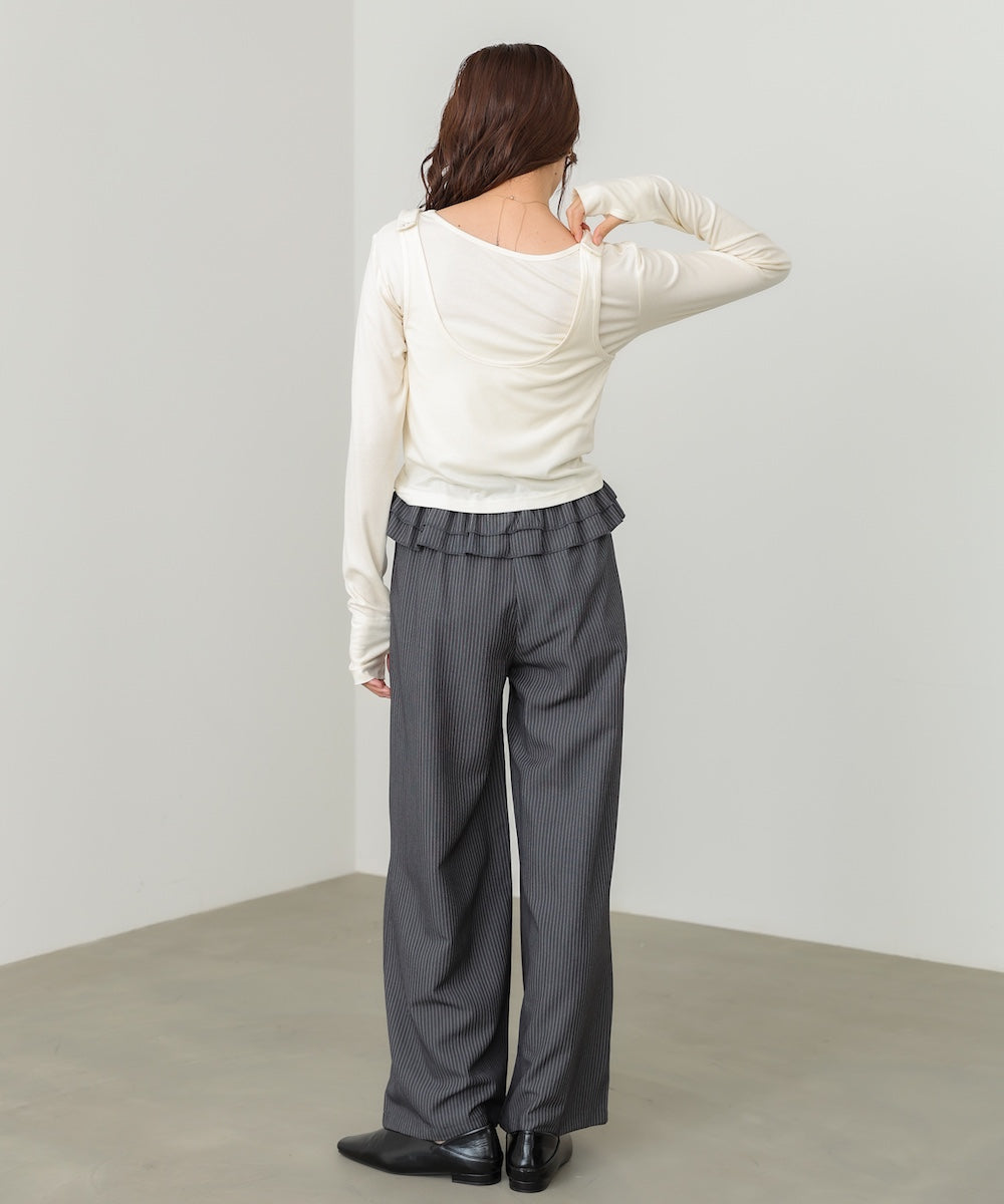 パイピングリブトップス&タンクSET