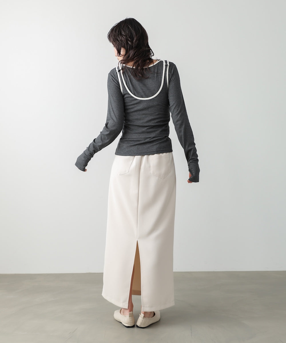 パイピングリブトップス&タンクSET