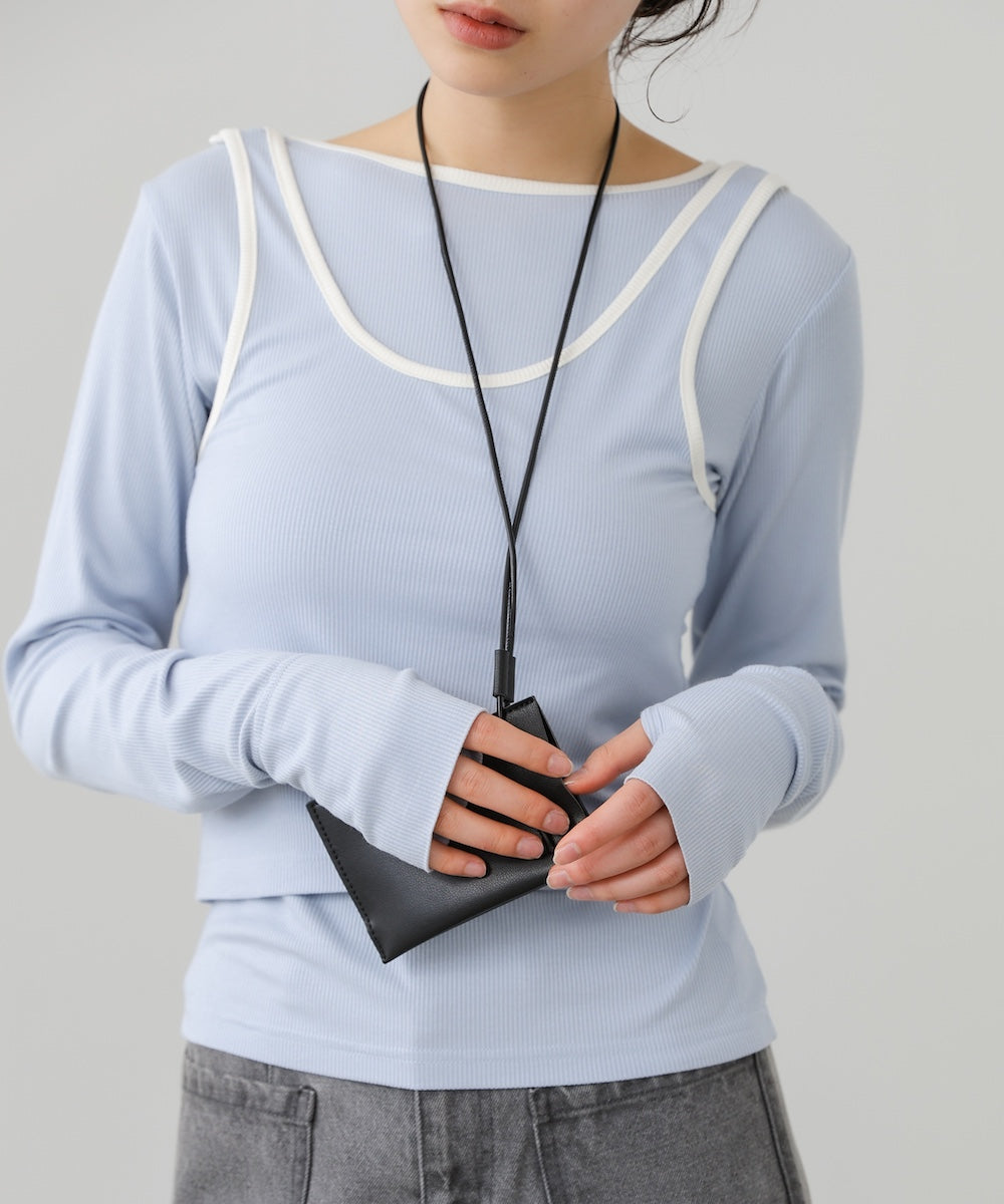 パイピングリブトップス&タンクSET