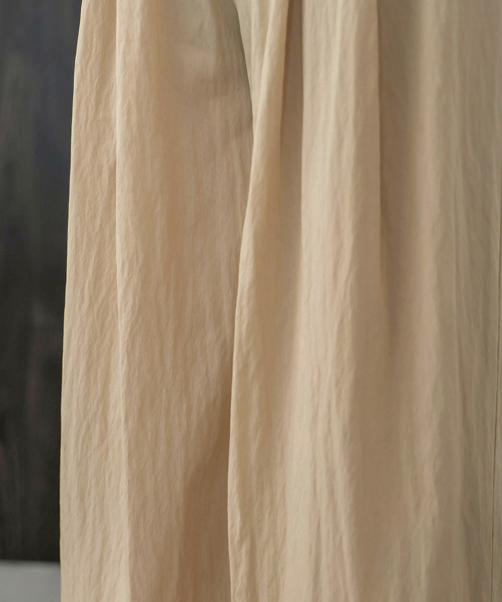 SEMI-WIDE NYLON PANTS