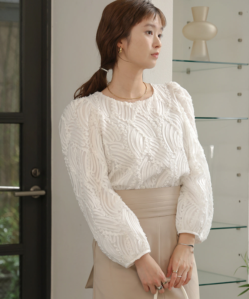 BATTEN LACE BLOUSE