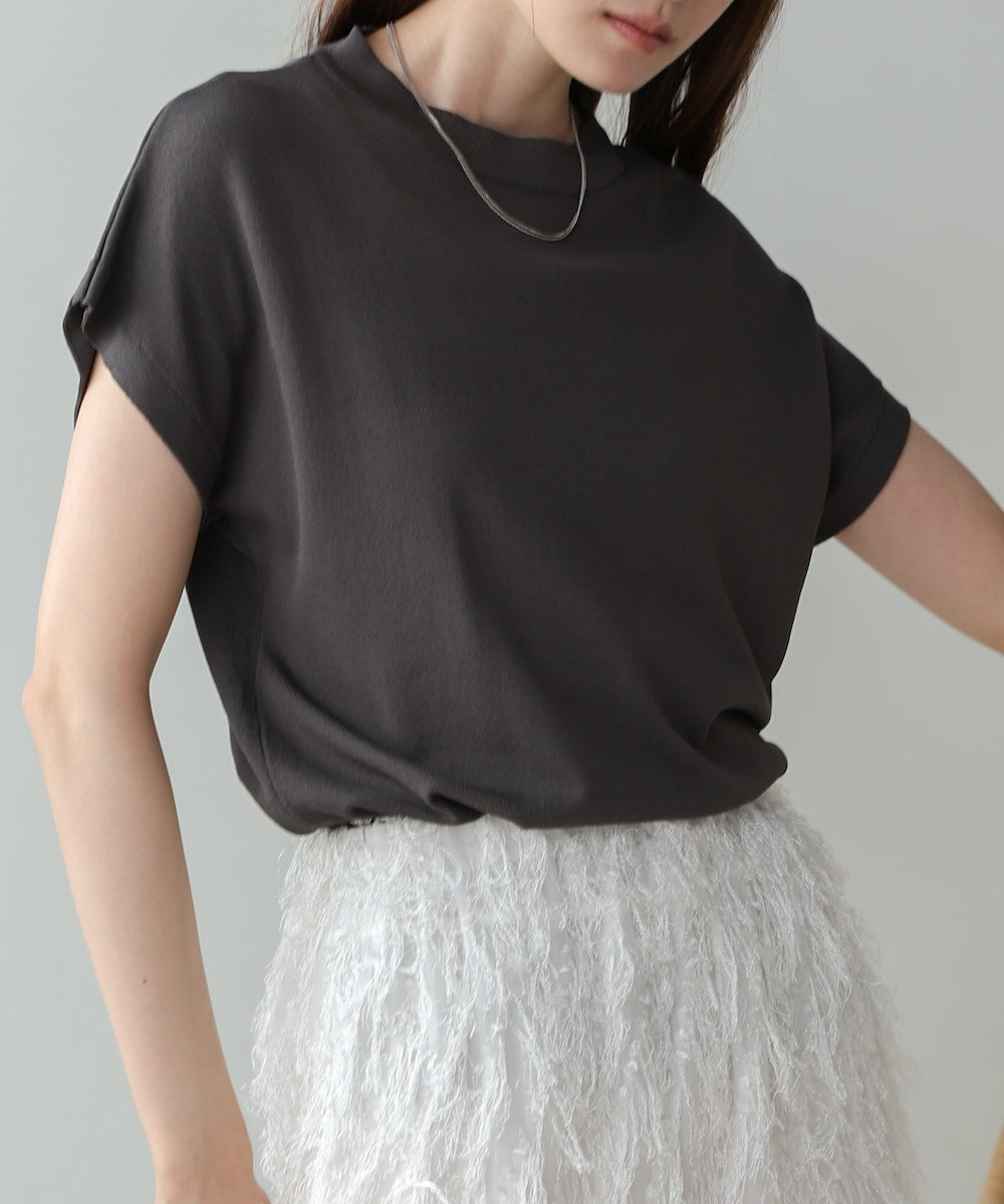 フレンチスリーブドライタッチトップス