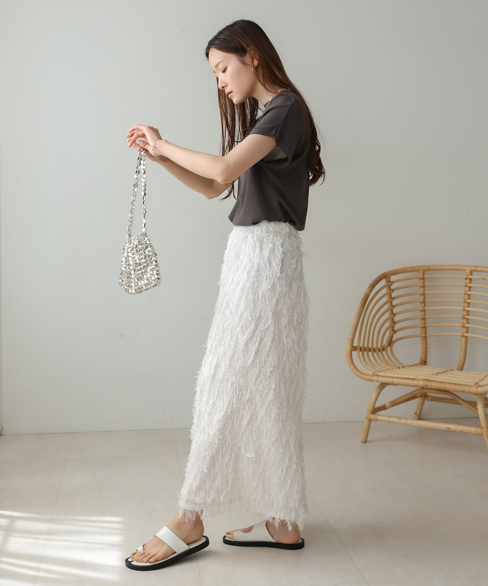 フレンチスリーブドライタッチトップス