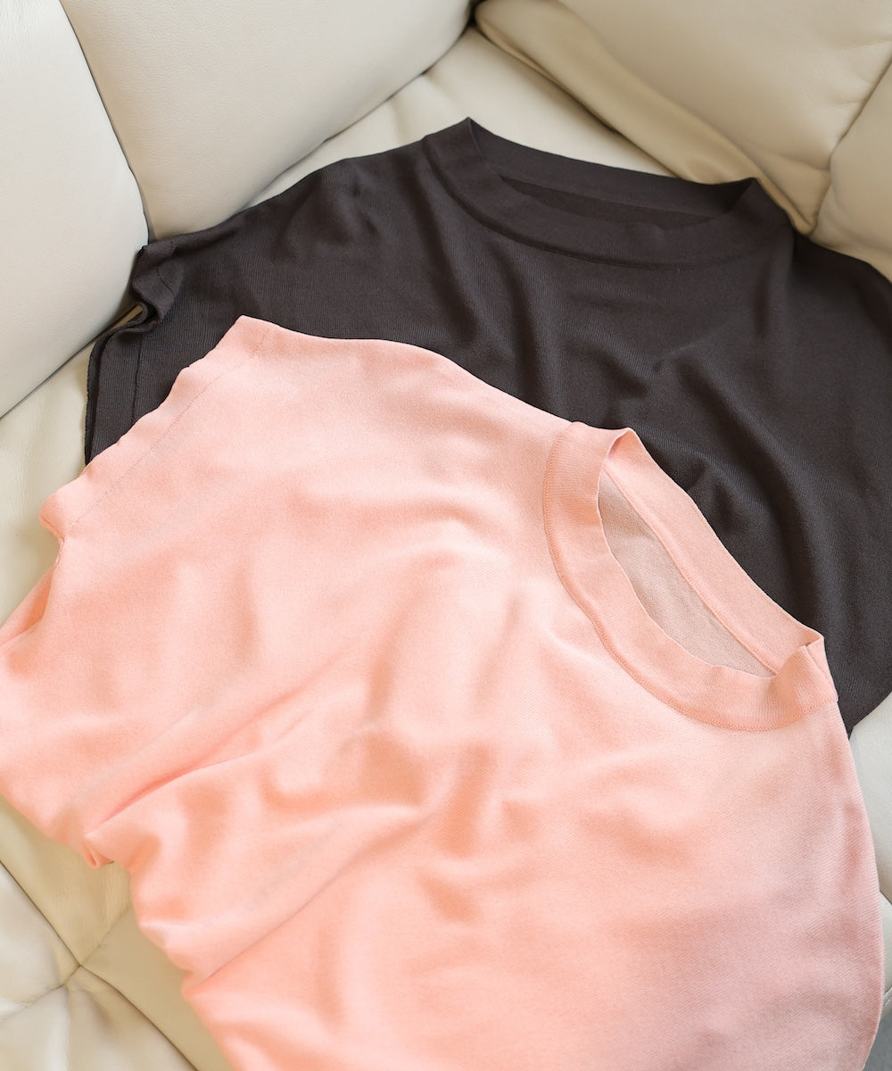 フレンチスリーブドライタッチトップス