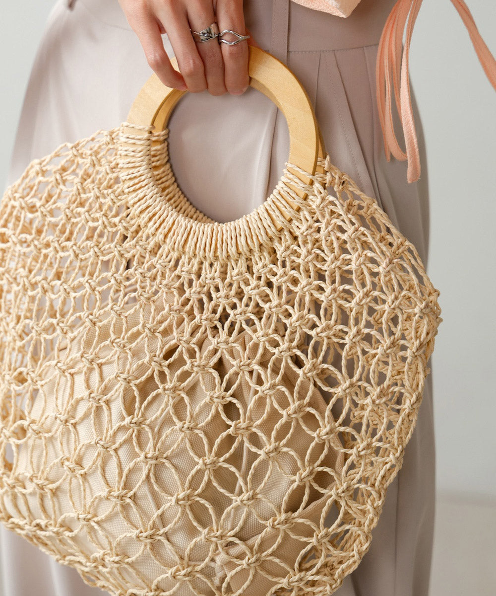 paper bag with pouch
