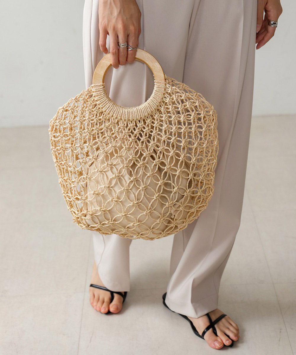 paper bag with pouch