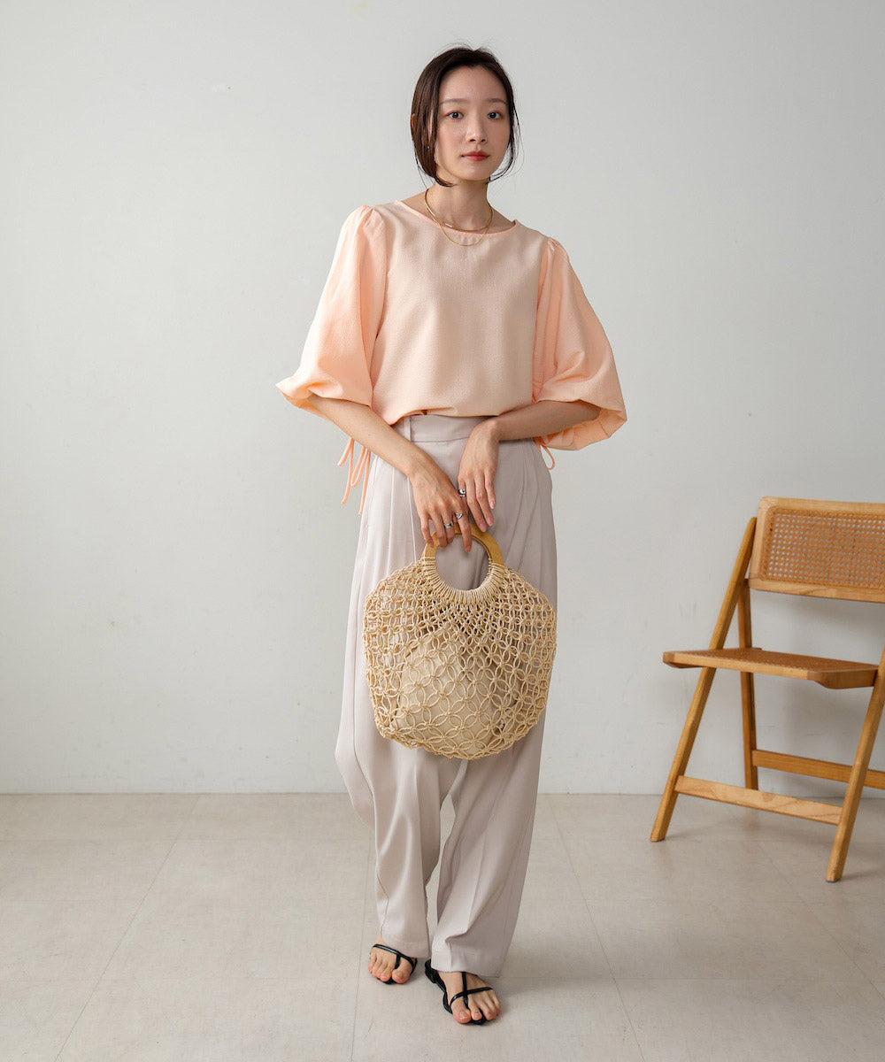 paper bag with pouch