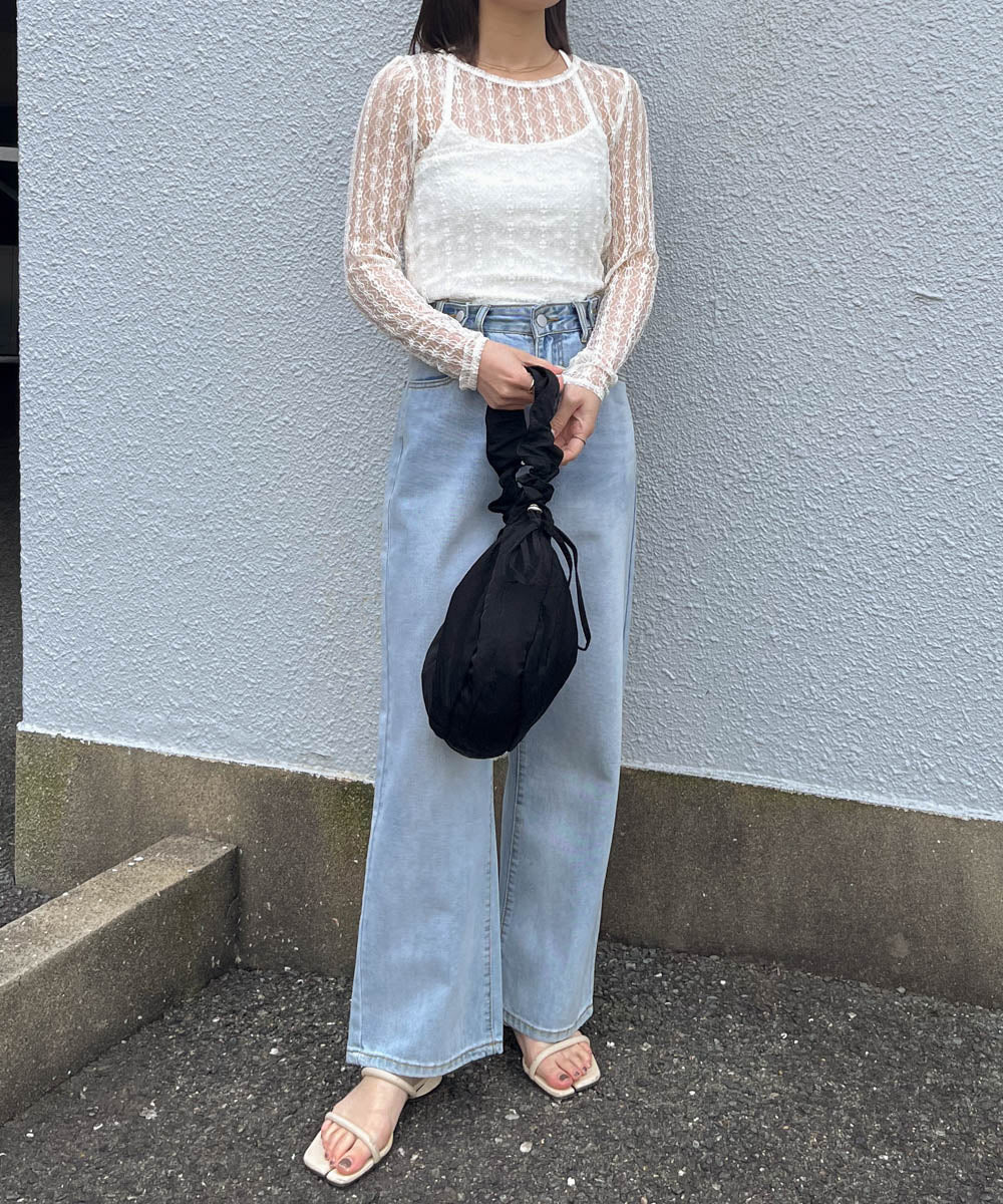 halter neck cami + lace tops