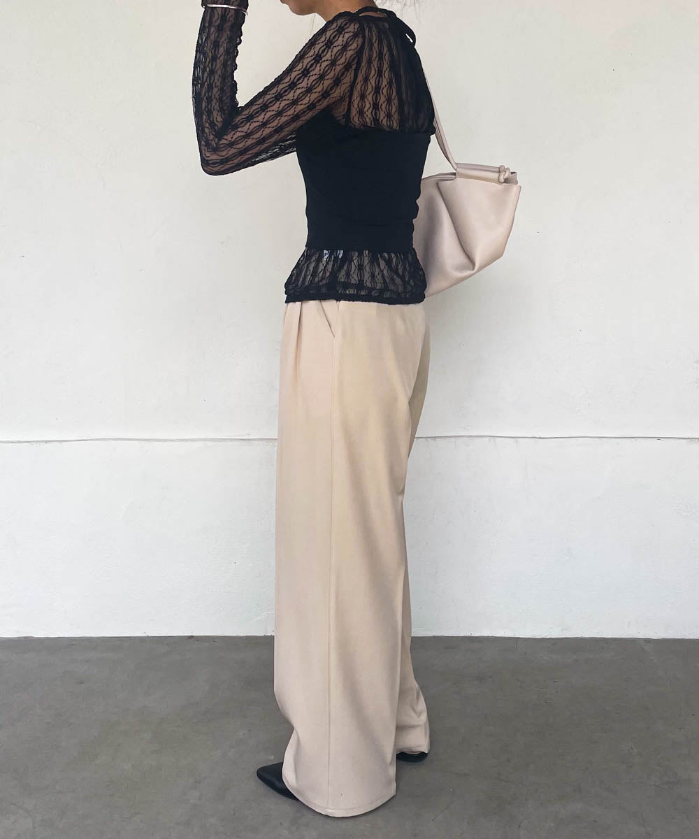 halter neck cami + lace tops