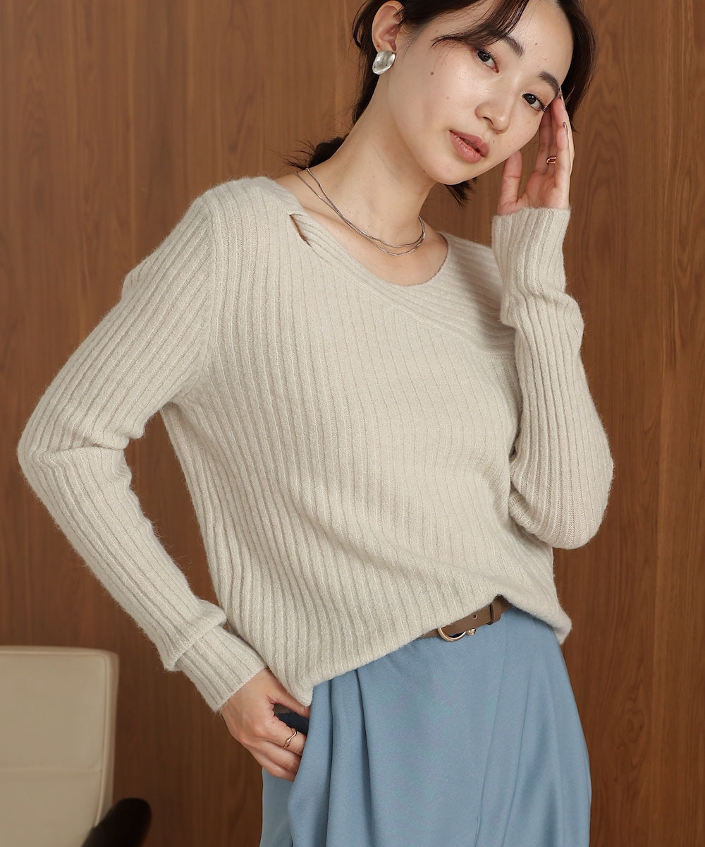 switching knit tops