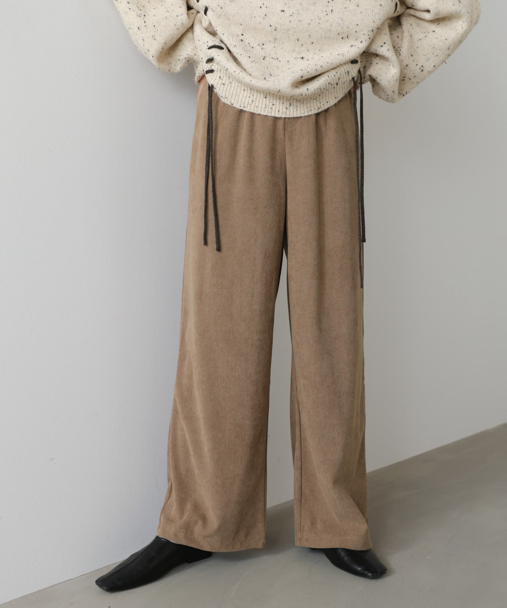 コーデュロイイージーパンツ