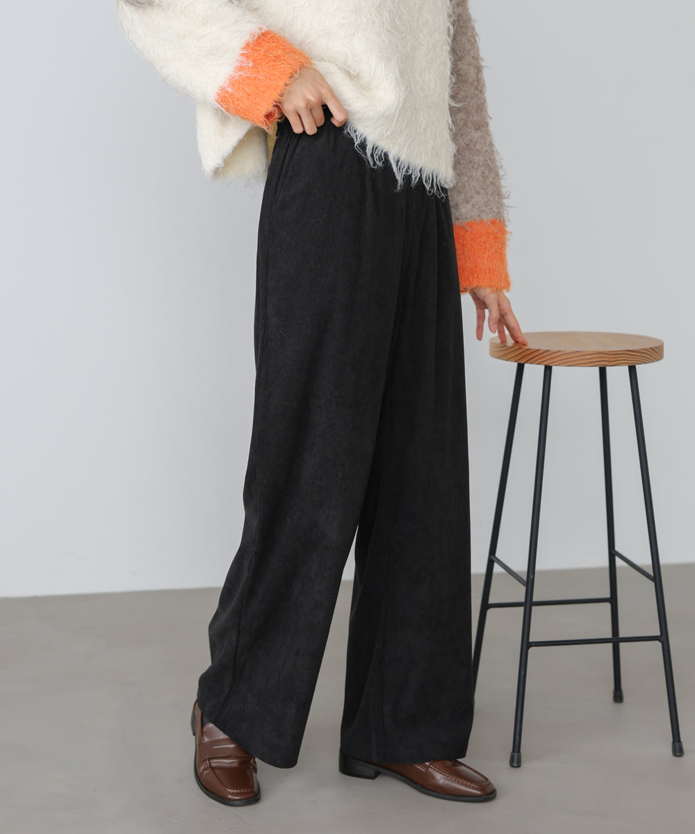 コーデュロイイージーパンツ