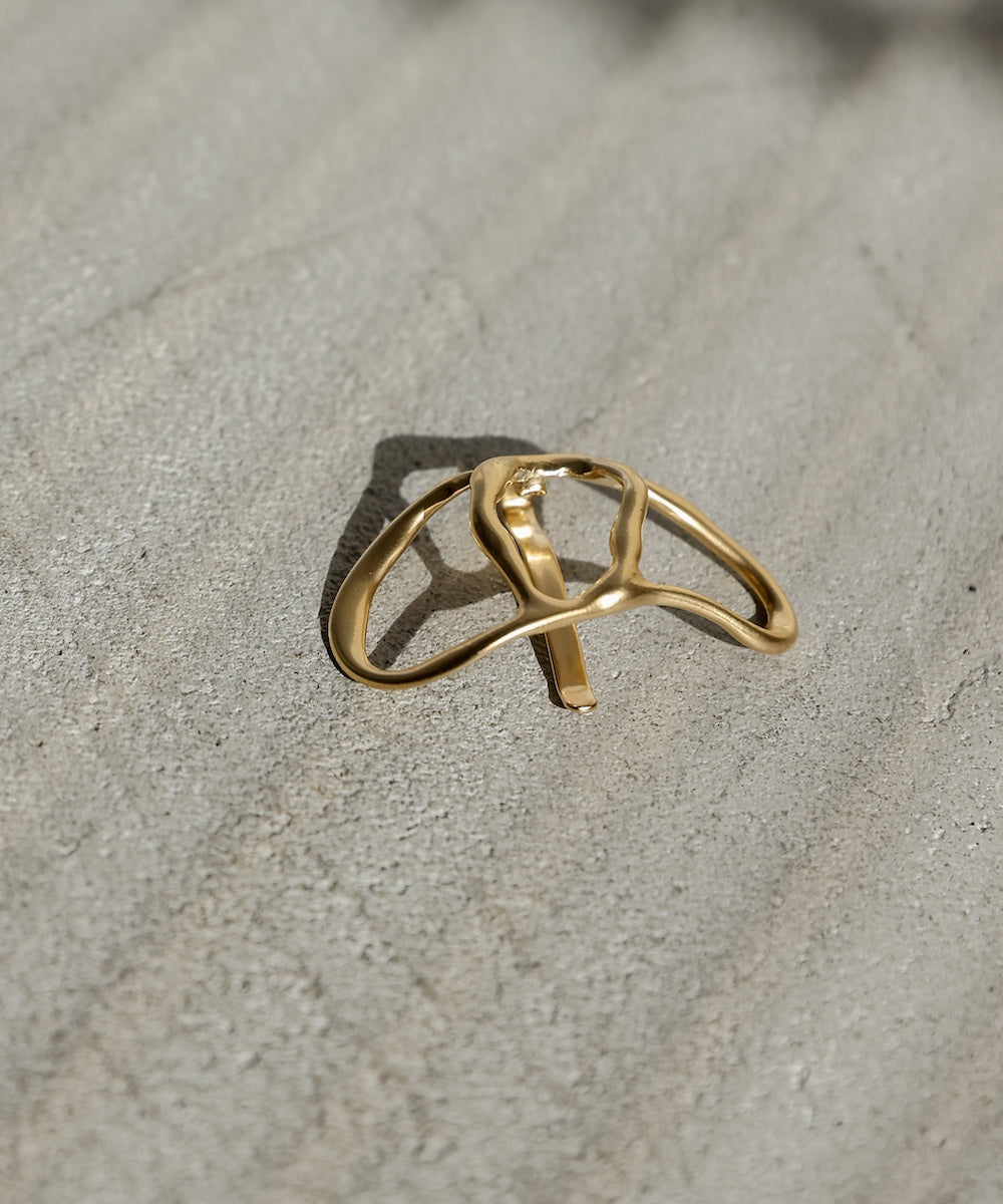 matte metal nuance hair cuff